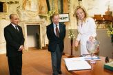 Manželé Havlovi s Jeho Exelencí Kambodžským králeml Norodom Sihamoni
