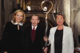 Manželé Havlovi s Julií Kristevou