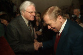 Prezident Václav Havel s Josefem Sukem