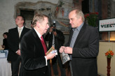 Prezident Václav Havel s Michaelem Kocábem